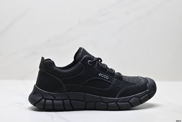 Company-level Ecco men's shoes outdoor sports casual leather shoes genuine leat