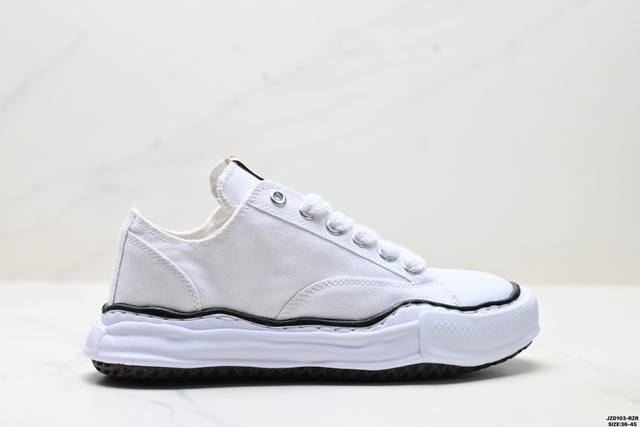 Genuine Mihara Yasuhiro Hank sports low-top Mmy fashion canvas sneakers Size: 3