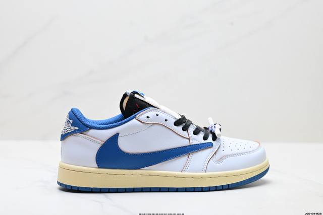 Company-level Nike Air Jordan 1 X Travis Scott Aj1 inverted hook Joe One inverte