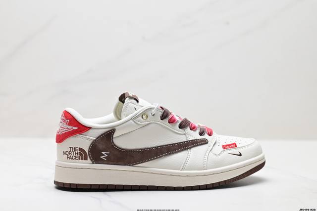 Corporate-level Nike Air Jordan 1 X Travis Scott Aj1 inverted hook Joe One inve