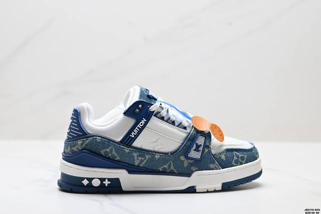 Genuine Louis Vuitton Trainer Sneaker Low Brand New Lv Louis Vuitton Casual Spo