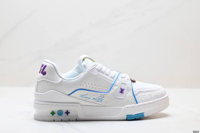 Genuine Louis Vuitton Trainer Sneaker Low New Lv Louis Vuitton Casual Sports Cu