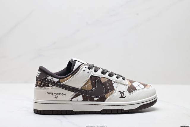 Corporate-level Nike Dunk Low Retro 'Diy high-end customization' Nike low-top c