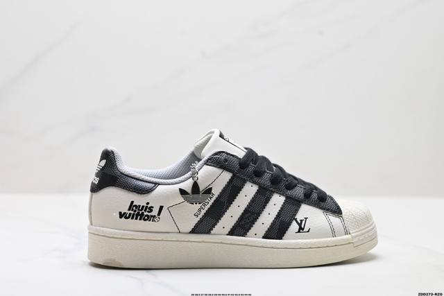 Company-level Adidas Originals Superstar Adidas trefoil shell toe 'Diy' series l