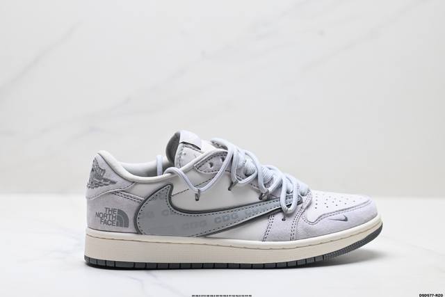 Special price Company-level Nike Air Jordan 1 X Travis Scott Aj1 inverted hook J