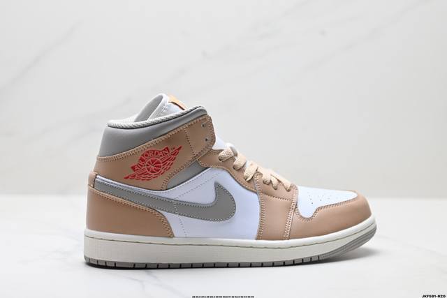 Company-level Nike Air Jordan 1 Retro Mid Aj1 Jordan Generation Mid-top Classic