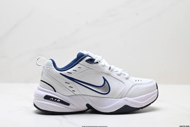 Corporate-level Nike Air Monarch leather daily versatile shock-absorbing non-sl