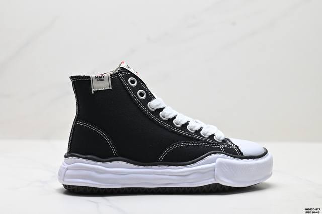 New company-grade Mihara Yasuhiro high-top shoes, Mmy dissolving shoes, thick-s