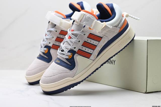 Company-level Bad Bunny X Adidas Forum Bad Bunny co-branded Adidas low-top versa