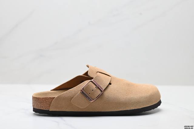 Company-level Birkenstock half-slip series Double bar strap Chrome Hearts doubl