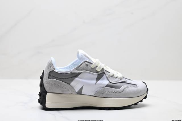 Authentic New Balance 327 series retro casual sports jogging shoes with a new lo