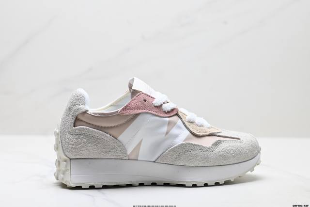 Authentic New Balance 327 series retro casual sports jogging shoes have a new lo