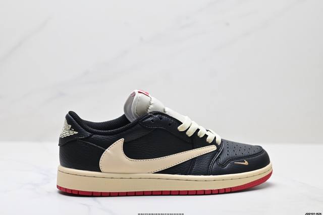 Company-level Nike Air Jordan 1 X Travis Scott Aj1 inverted hook Joe One inverte