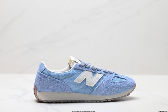 Company-level New Balance Nb 471 series fabric cow split leather retro fashion n