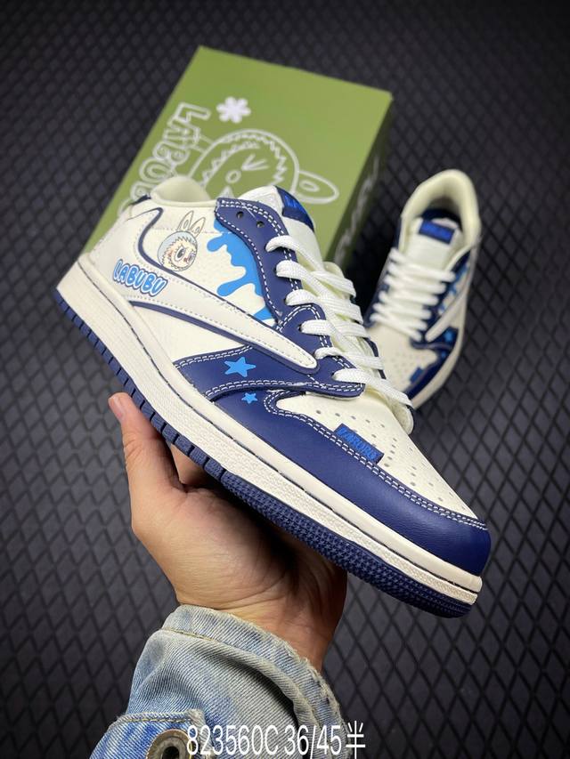 C Corporate-grade Nike Air Jordan 1 X Travis Scott Aj1 inverted hook Joe One inv