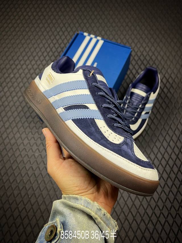 B Corporate-level Bad Bunny X Adidas Originals Gazelle Indoor clover casual non-