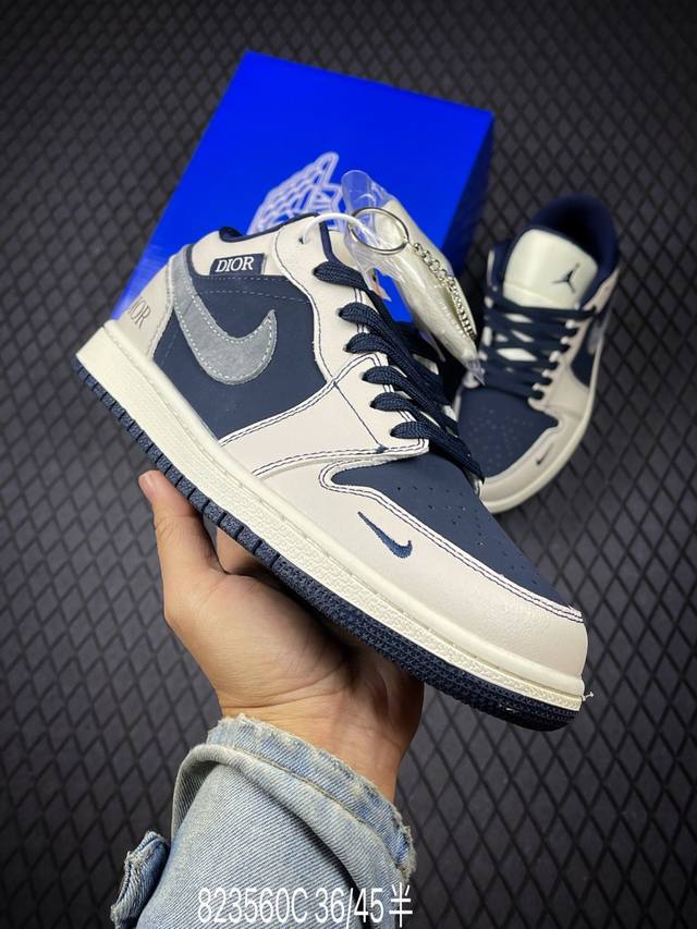 C Company-level Nike Air Jordan 1 Low Aj1 Qiao 1 low-top casual sneakers synchro