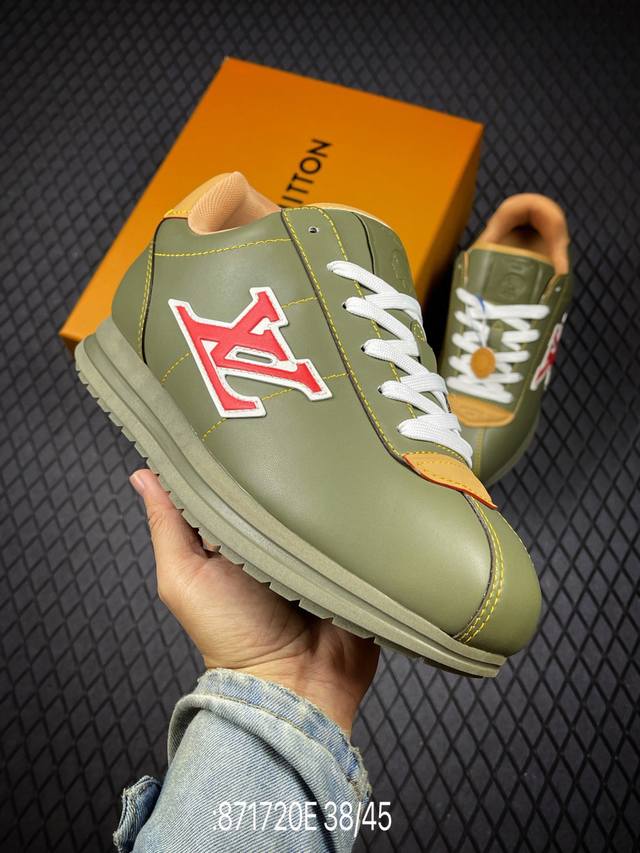 New for the season: Lv Buttersoft sneakers. Designed by Louis Vuitton Men's Cre