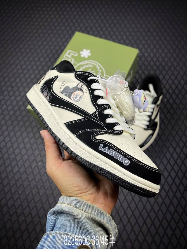 C Nike Air Jordan 1 Low custom color Laboob joint Custom Aj joint - high-end cus