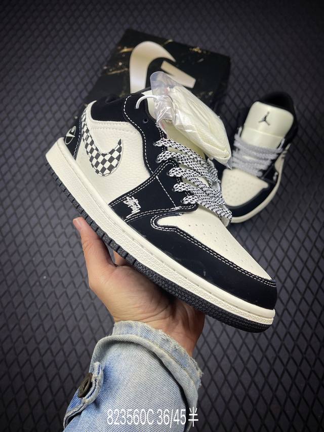 C Company-level Nike Air Jordan 1 Low Aj1 Qiao 1 low-top casual sneakers synchro