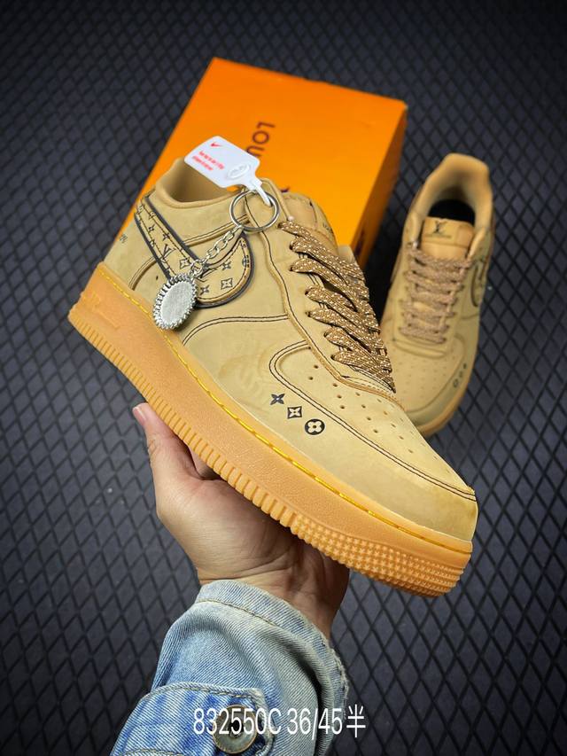 C Company-level Nike Air Force 1'07 Original last and original cardboard create