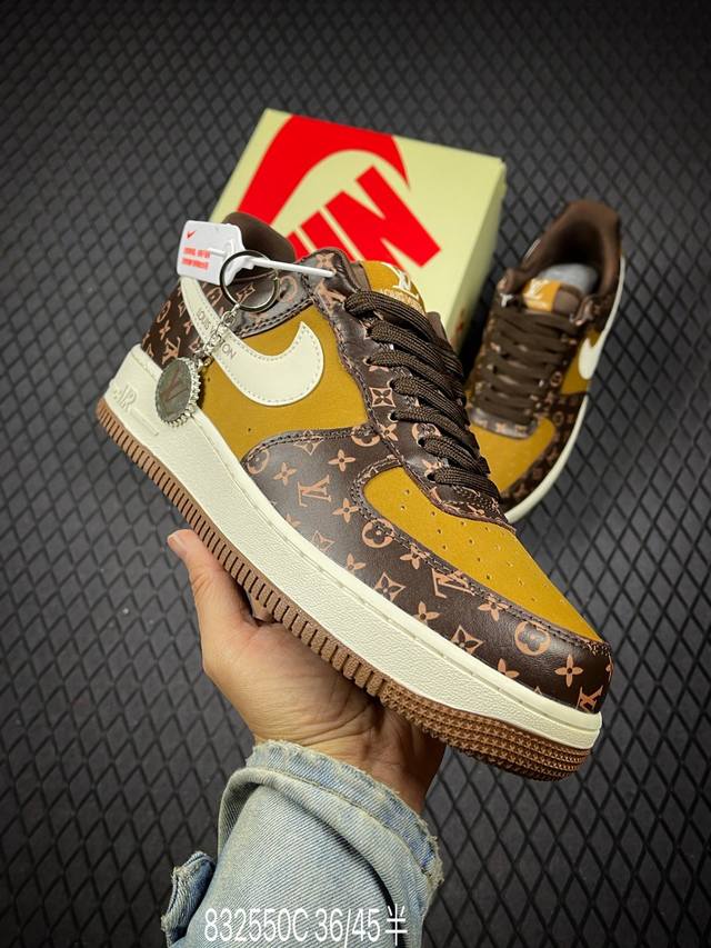 C Company-level Nike Air Force 1'07 Original last and original cardboard create