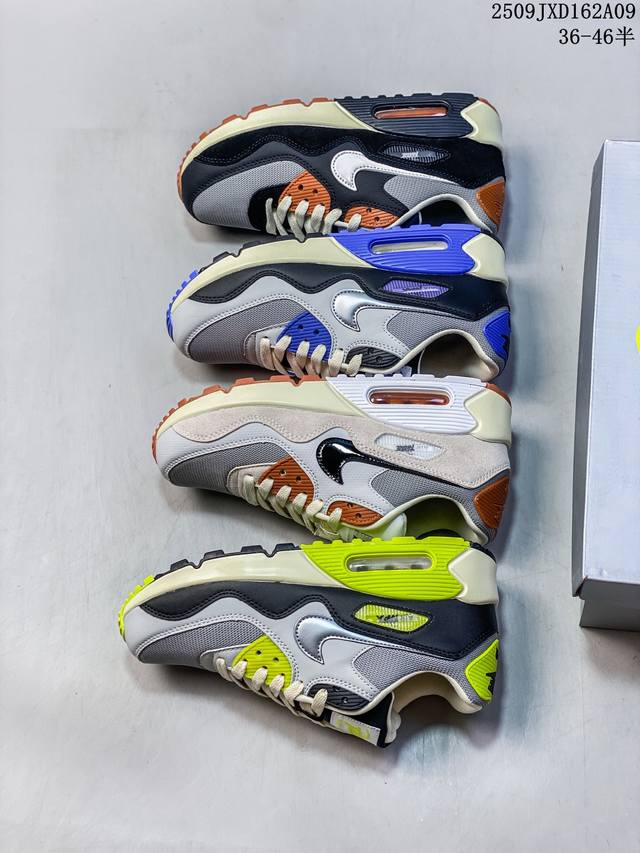 Nike Air Max 90 Classic Retro Small Cushion Shock Running Shoes 910490Asowr Hal