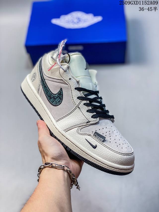 Company-level Nike Air Jordan 1 Low Aj1 Joe 1 low-top casual sneakers synchroni