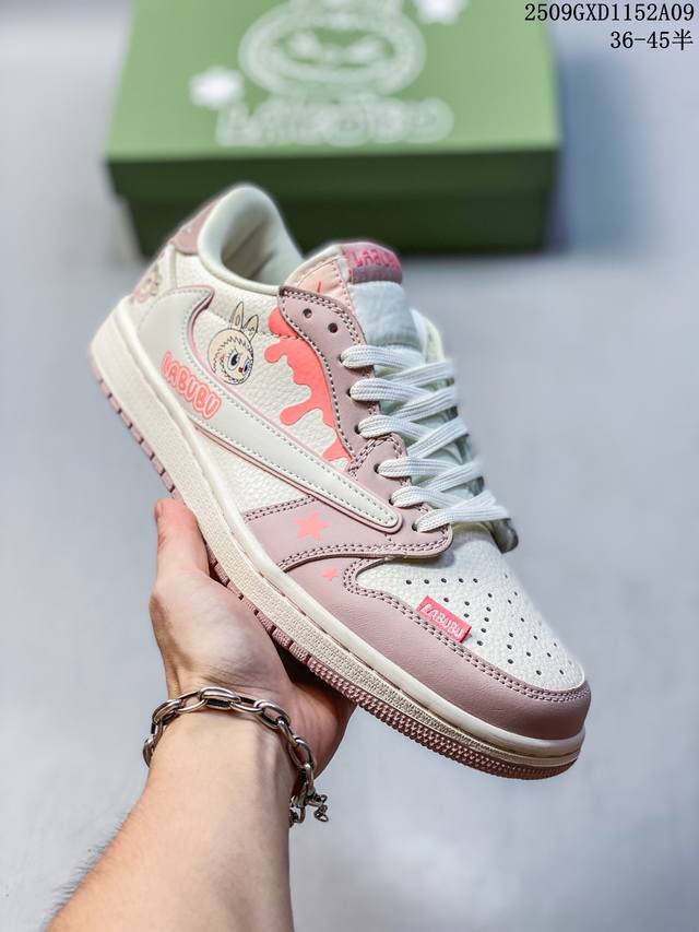 Corporate-level Nike Air Jordan 1 X Travis Scott Aj1 inverted hook Joe One inve