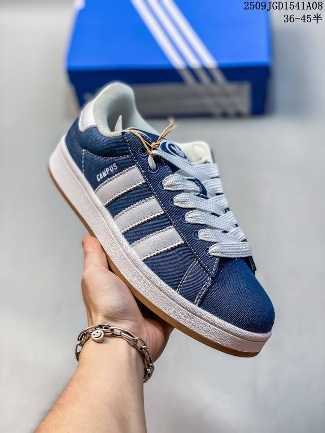 Company-level Adidas Originals Campus 00S College Series Bread Style Classic Re