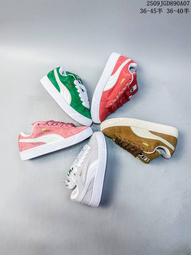 PUMA Suede XL comfortable versatile fashion thin bottom low top sneakers unisex