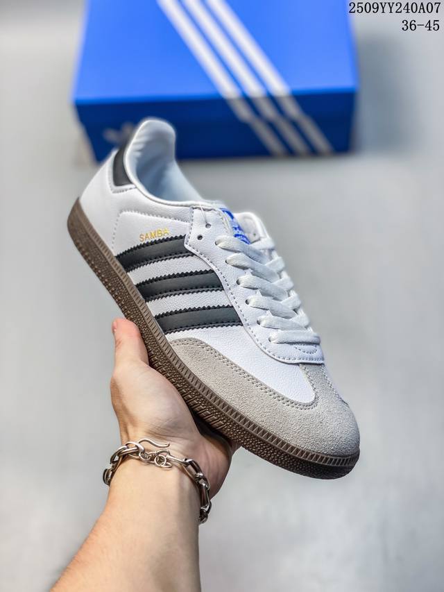 Genuine label with half size Adidas Trefoil men's and women's shoes 25 summer S