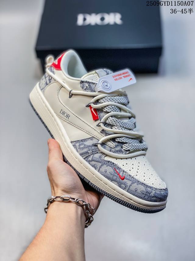 Corporate-level Nike Air Jordan 1 X Travis Scott Aj1 inverted hook Joe One inve