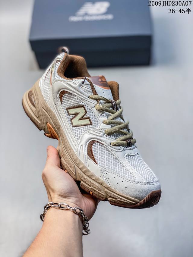 Company-level New Balance Mr530 series retro dad style mesh running casual sport