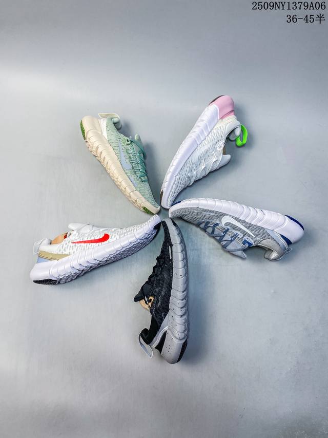 Genuine Nike Free Rn 5.0 Next Nature 5.0 Barefoot Eco-Friendly Series Knitted L