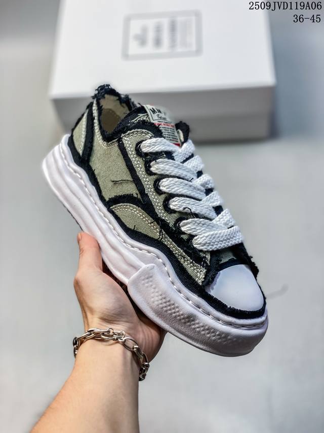 Company-level Mihara Yasuhiro Hank sports low-top Mmy fashion canvas sneakers Si