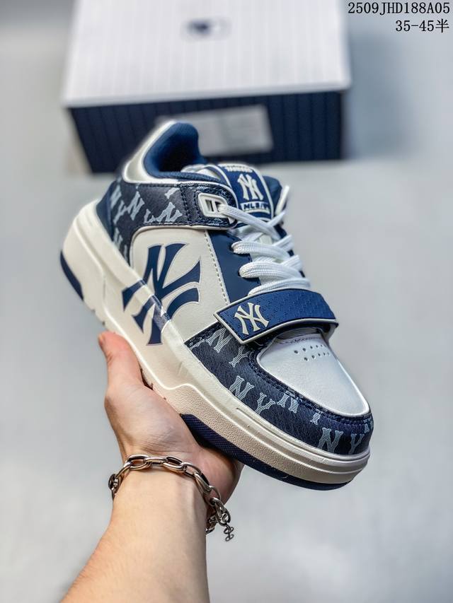 Company-level Mlb Chunky Liner Mid popular single product senior shoes series li