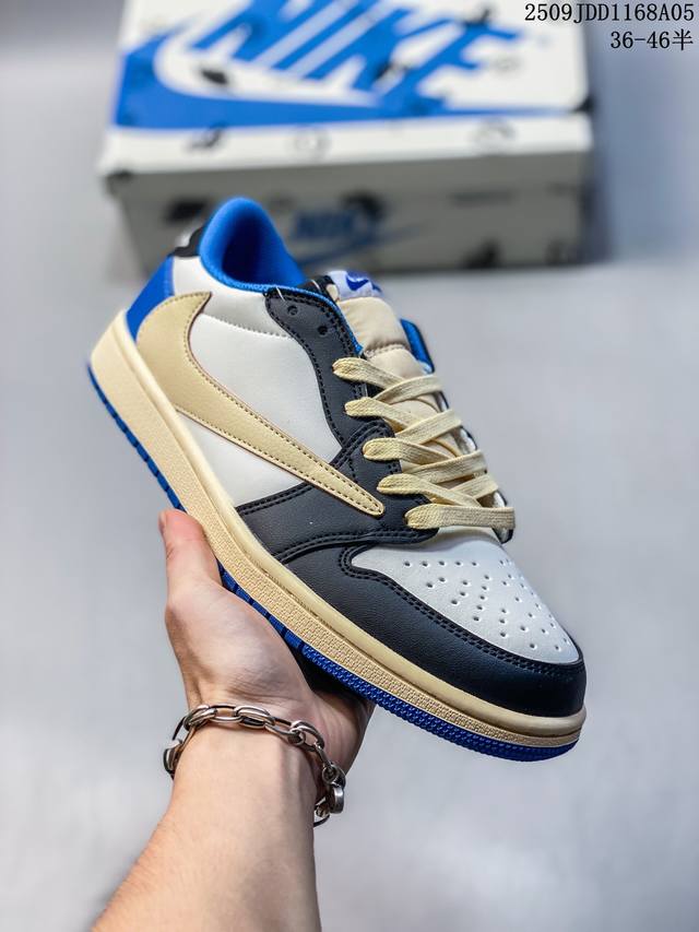 Jordan Air Jordan 1 Low Aj1 Inverted Hook Joe 1 Low-top Retro Culture Leisure Sp