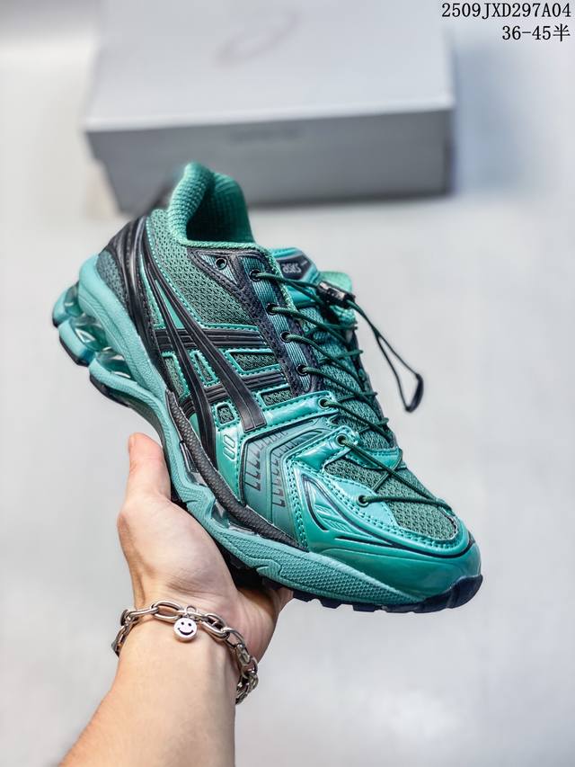 Genuine label with half size Asics men's and women's casual shoes Gel-Kayano 14