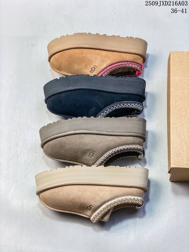 New Arrival#Ugg Tartz Series Thickened Mule-Style Close-Toe 5cm Half-Slippers Et