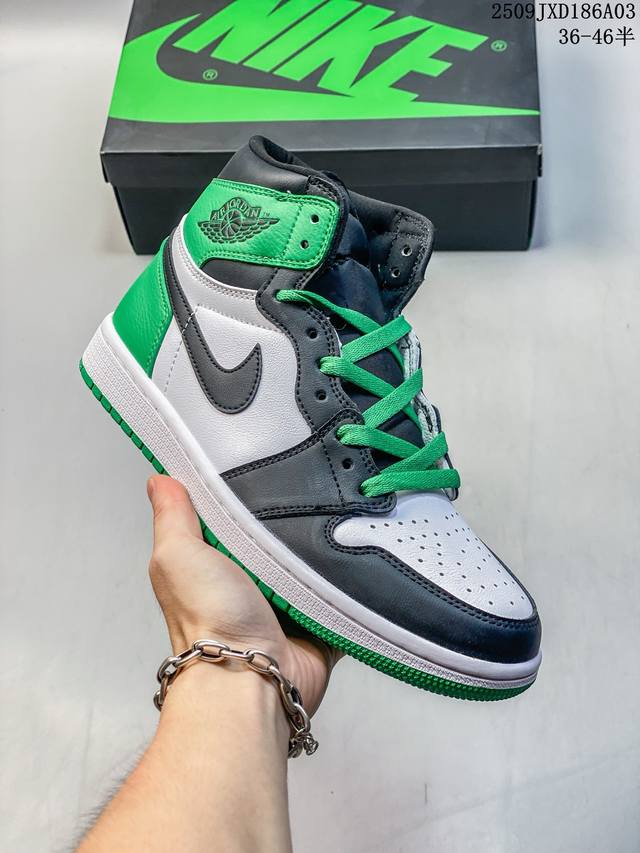Authentic Nike women's sports sneakers Nike Air Jordan 1 Retro High Og Jordan Ge