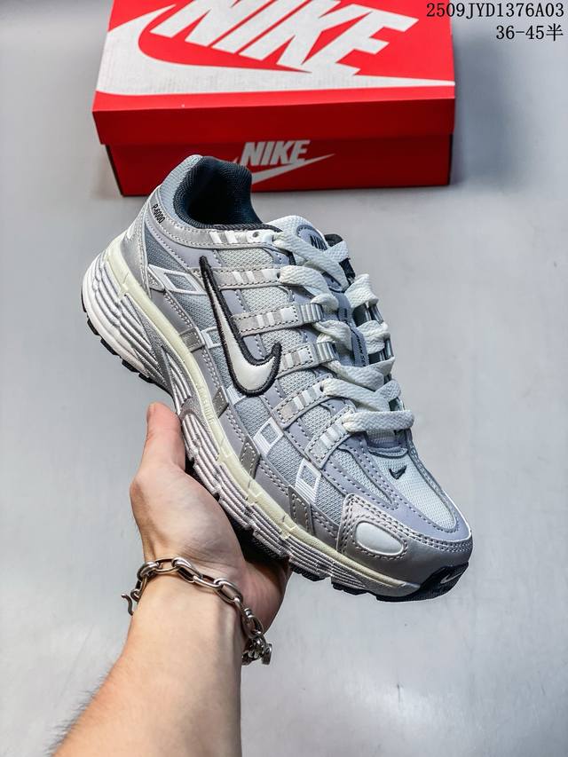 Nike men's and women's shoes official 2025 autumn p-6000 dad shoes cushioning c