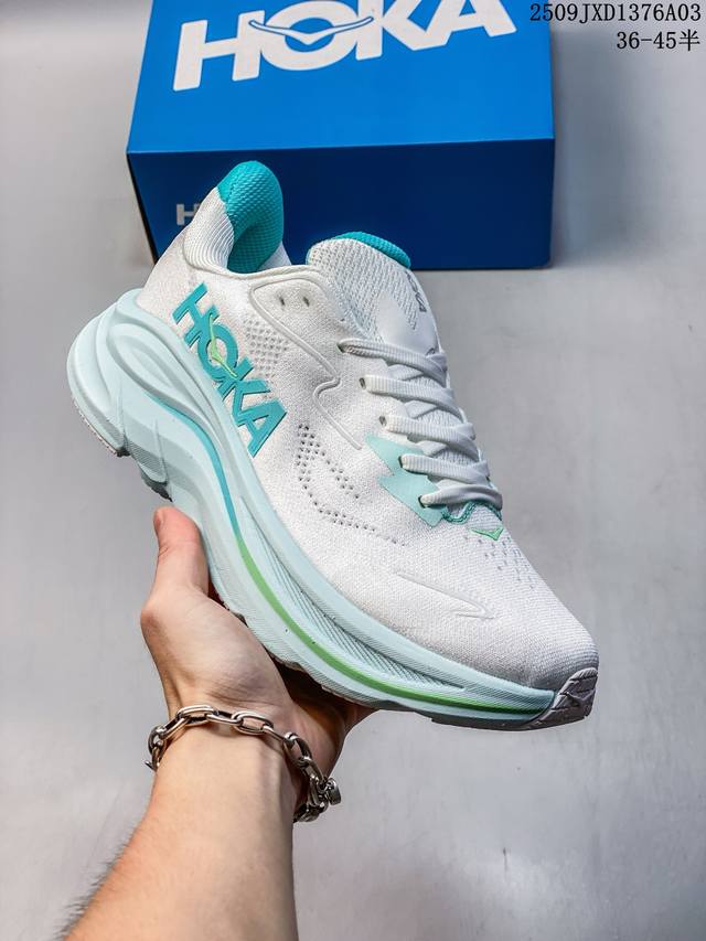 Hoka's new autumn men's and women's Clifton 10 running shoes are lightweight, br