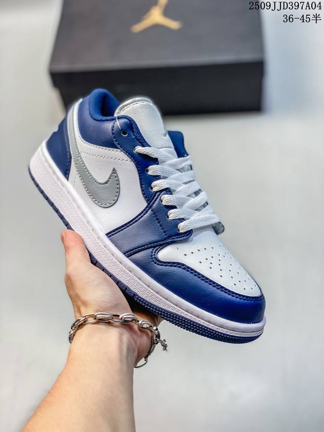 Jordan Air Jordan 1 Low Aj1 Joe 1 low-top retro culture casual sports basketball