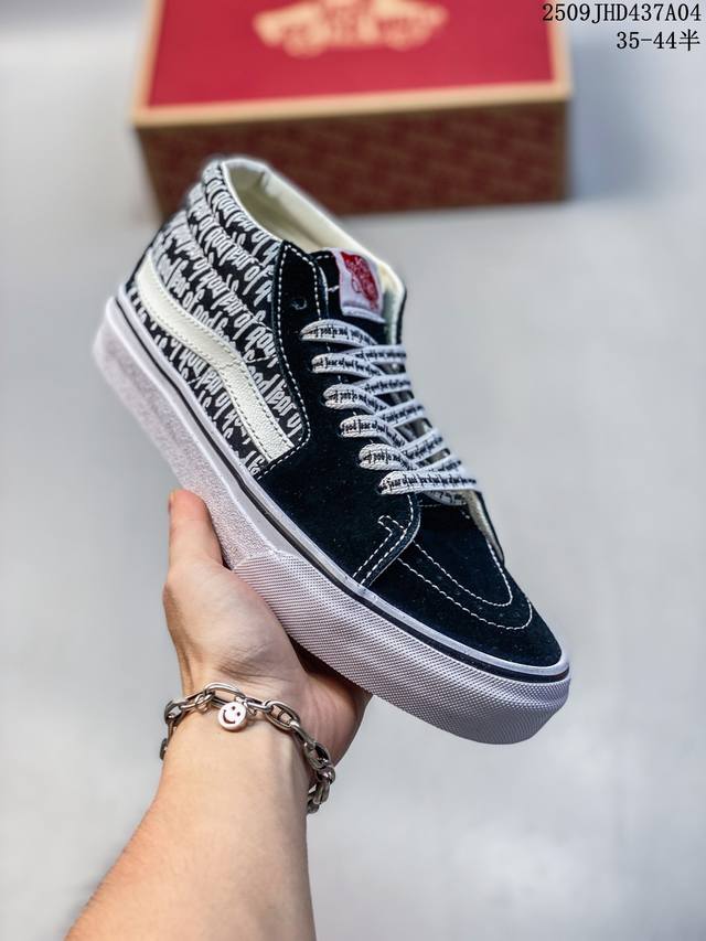 Vans Sk8-Low Vans casual canvas shoes mid-cut classic versatile skateboard shoe