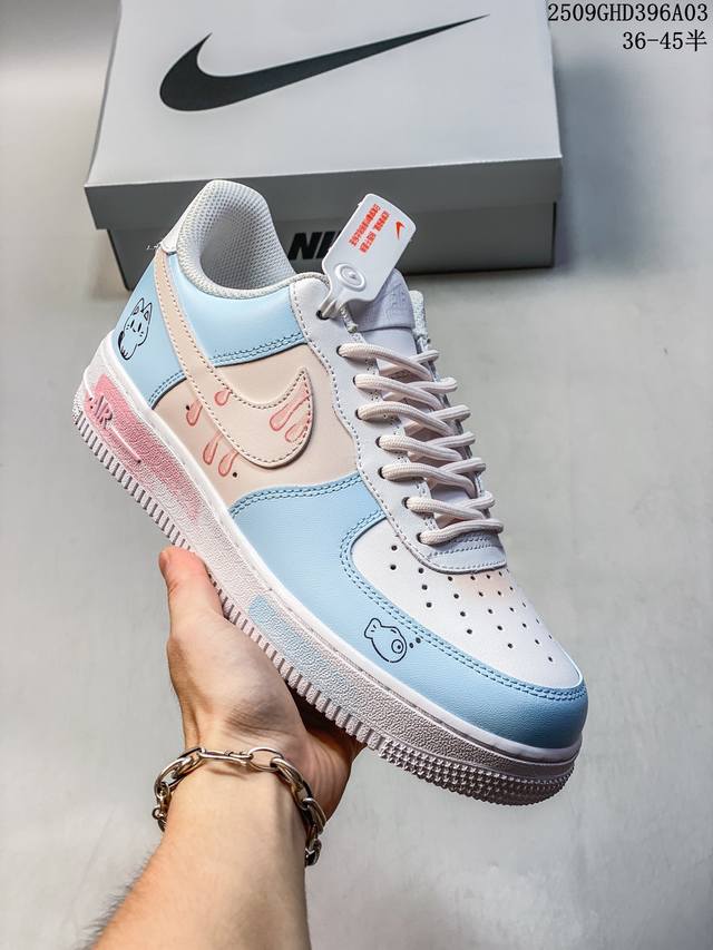 Company-level Nike Air Force 1'07 Original last and original cardboard create a