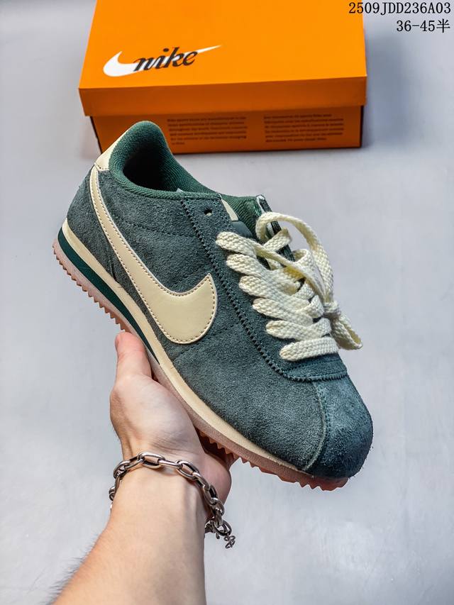 Nike Classic Cortez Nylon Forrest Gump Classic Casual Sports Shoes 9 30Asrry Ha