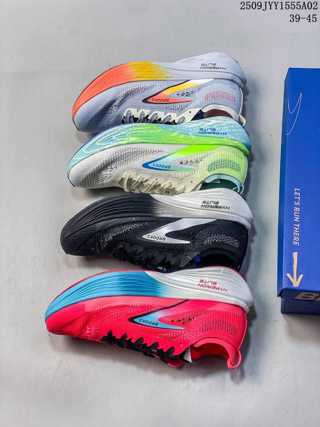 New product, company-exclusive, the Brooks Hyperion Elite 4 Tornado PB Carbon P