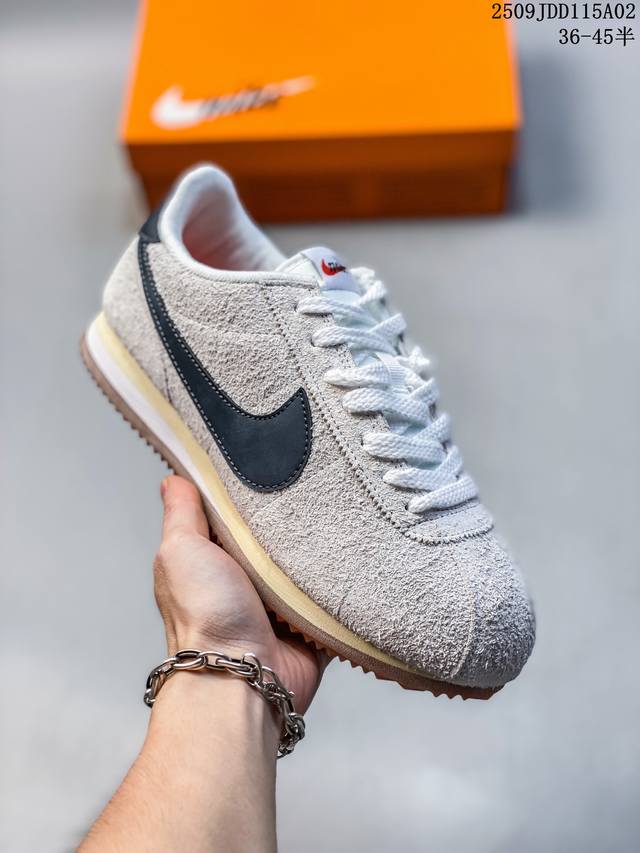 Nike Classic Cortez New Color Classic Forrest Gump Casual Running Shoes Item No