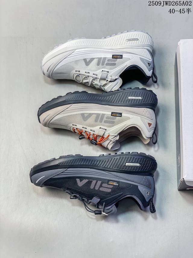 Fila Feile Soft Cloud 3rd Generation Silver Gray Men's Outdoor Mountaineering Cr